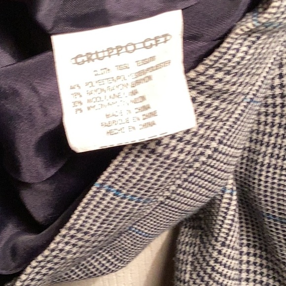 Emanuel Ungaro Beige drawstring Trendy Style Cropped Blazer with Notched Lapel 6 - Picture 5 of 5